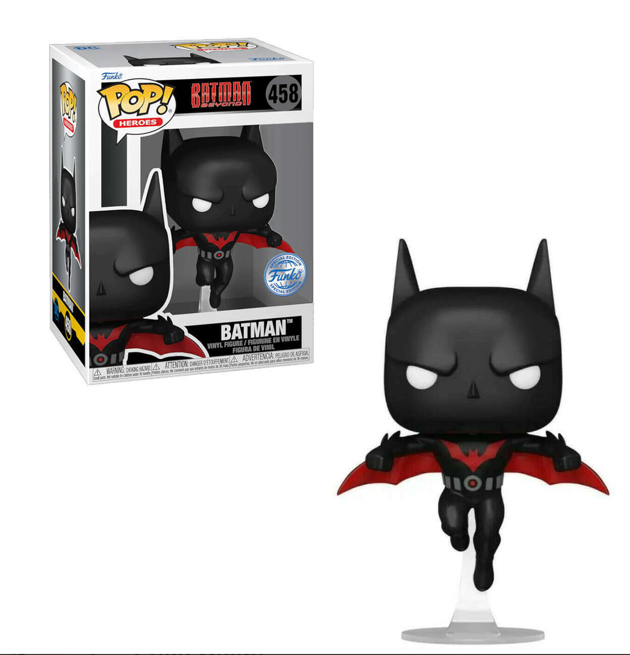 DC Universe Pop! Vinyl Figure Batman Beyond Flying [SE] [458] - Fugitive Toys