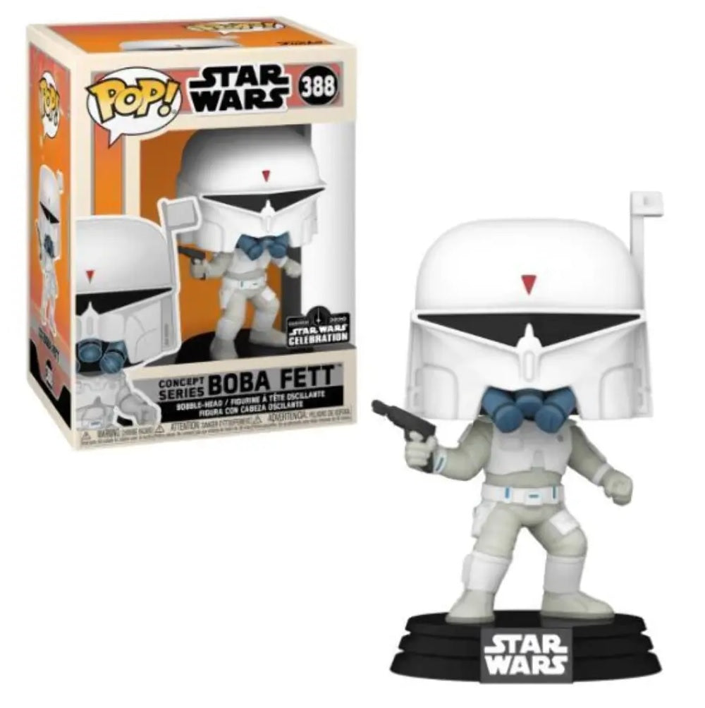 Star Wars Pop! Vinyl Figure Concept Series Boba Fett (2020 Star Wars Celebration) [388] - Fugitive Toys