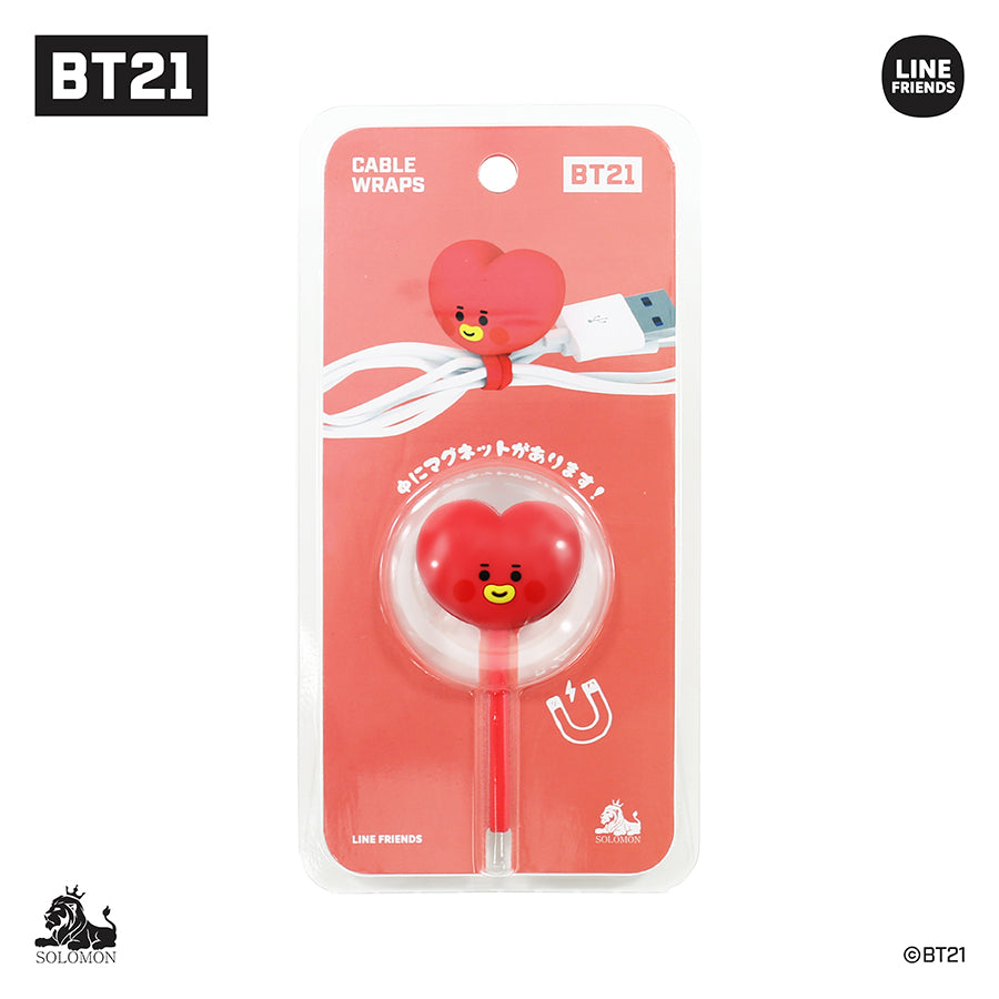 BT21 Magnetic Cable Wrap - Tata - Fugitive Toys