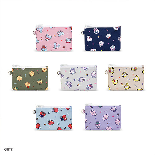 BT21 Minini Double Pocket Coin Pouch - Tata - Fugitive Toys