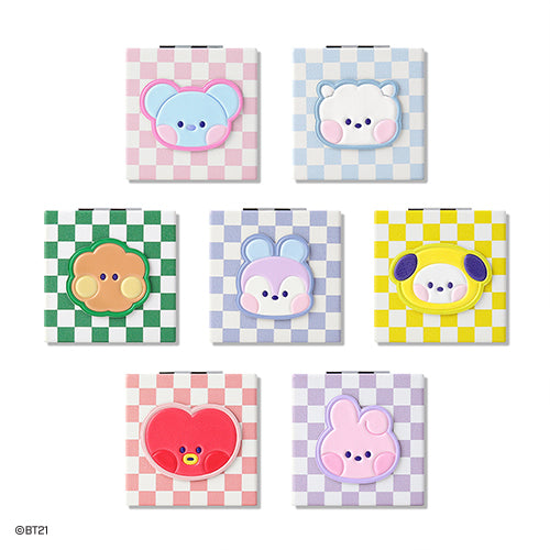 BT21 Double-Sided Pocket Mirror - RJ - Fugitive Toys