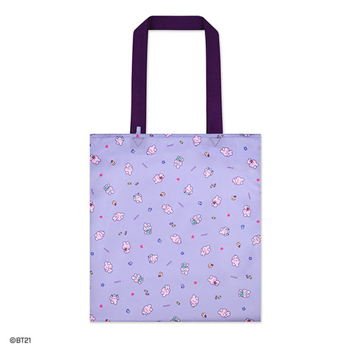 BT21 Minini Zippered Eco Tote Bag - Cooky - Fugitive Toys