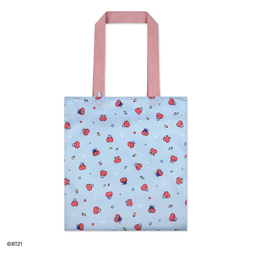 BT21 Minini Zippered Eco Tote Bag - Tata - Fugitive Toys