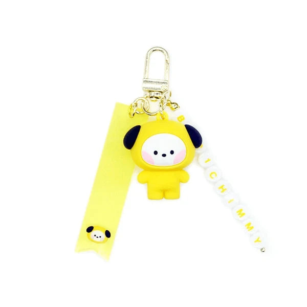 BT21 Minini Figure Personalizable Keyring - Chimmy - Fugitive Toys