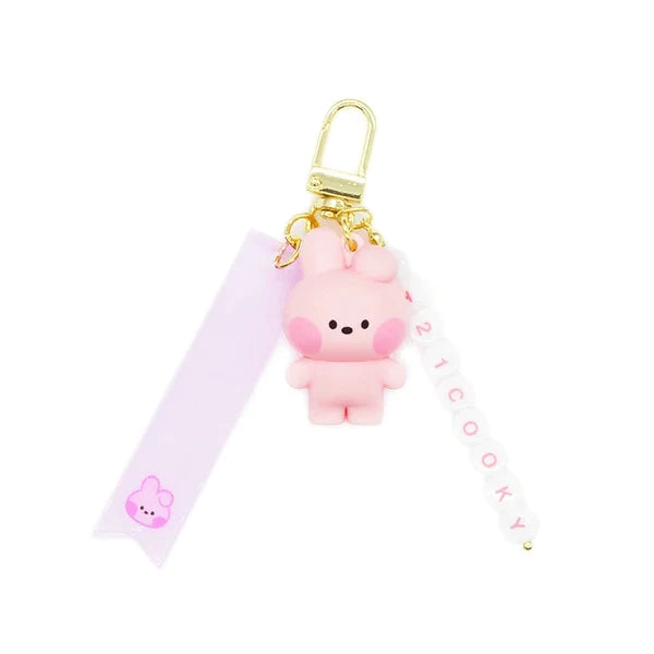 BT21 Minini Figure Personalizable Keyring - Cooky - Fugitive Toys