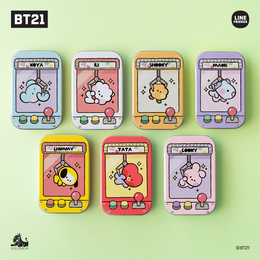 BT21 Minini Sticker Tin - Cooky - Fugitive Toys