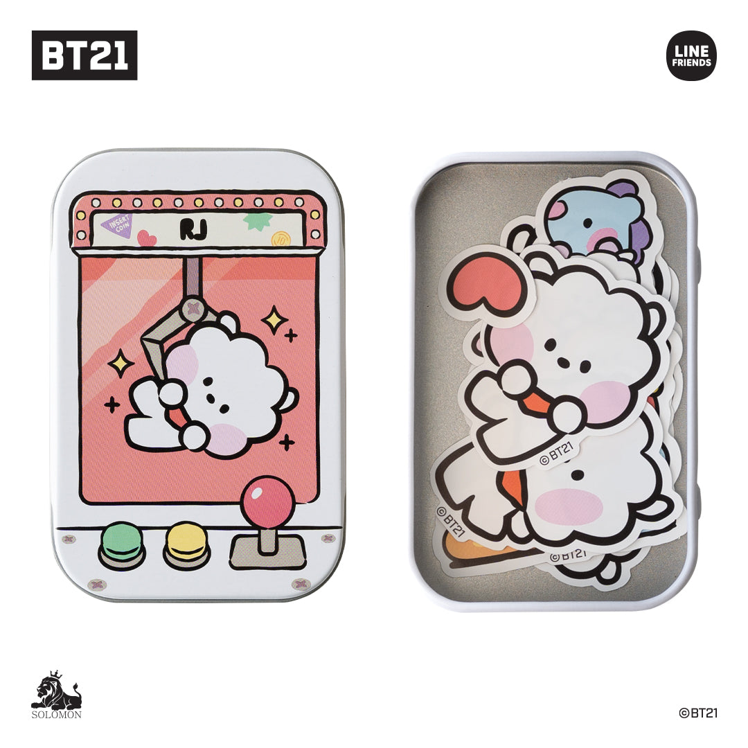 BT21 Minini Sticker Tin - RJ - Fugitive Toys