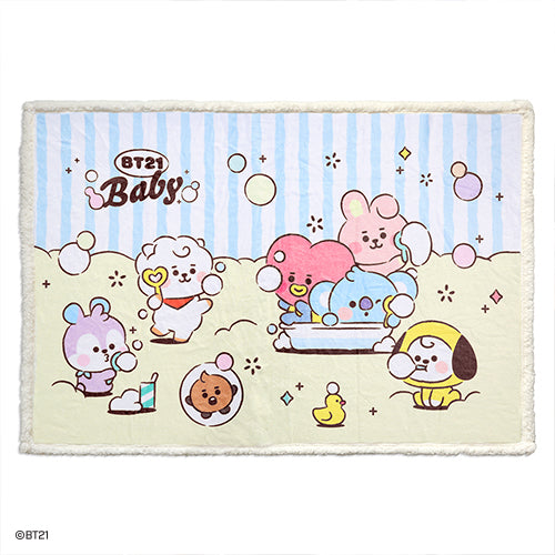 BT21 Baby Pastel Fleece Blanket