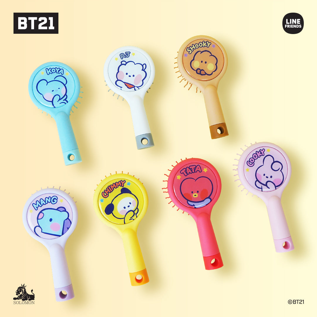 BT21 Minini Hairbrush - Tata - Fugitive Toys