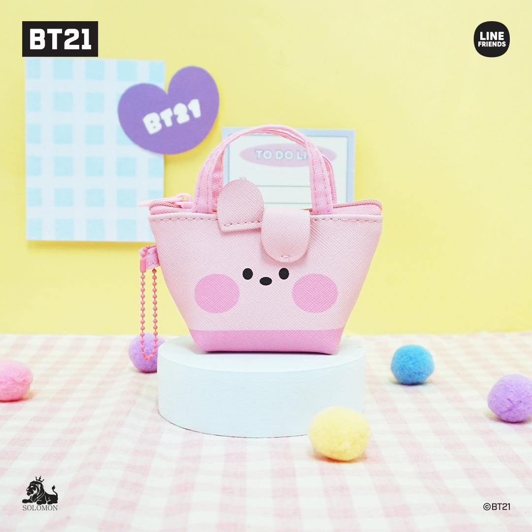 BT21 Mini Zippered Pouch Minini - Cooky - Fugitive Toys