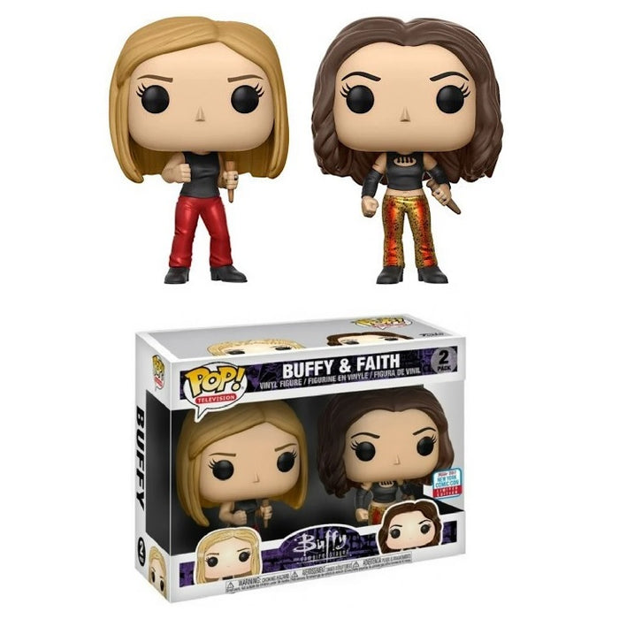 Buffy The Vampire Slayer Pop! Vinyl Figure Buffy & Faith [NYCC 2017] [2-Pack]