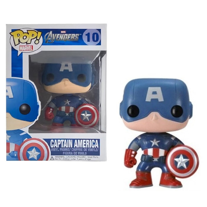 Marvel The Avengers Movie Pop! Vinyl Figure Captain America [Small Font Box] [10]