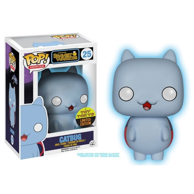 Cartoon Hangover Bravest Warriors Pop! Vinyl Figure Catbug [GITD] [Toy Tokyo] [25] - Fugitive Toys