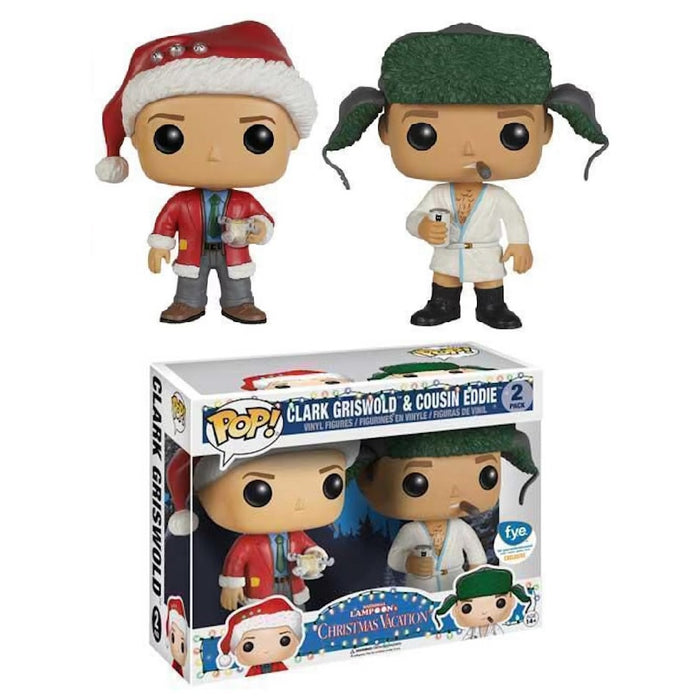 National Lampoon's Christmas Vacation Pop! Vinyl Figure Clark Griswold & Cousin Eddie [FYE] [2-Pack]