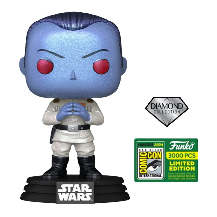 Star Wars: Ahsoka Pop! Vinyl Figure Grand Admiral Thrawn [Steepling] [Diamond] [SDCC 2024] [697]