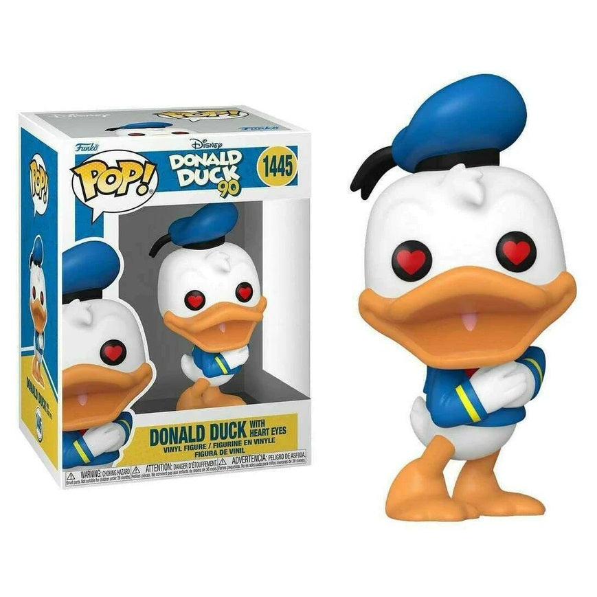 Disney Pop! Vinyl Figure Donald Duck with Heart Eyes [1445] - Fugitive Toys