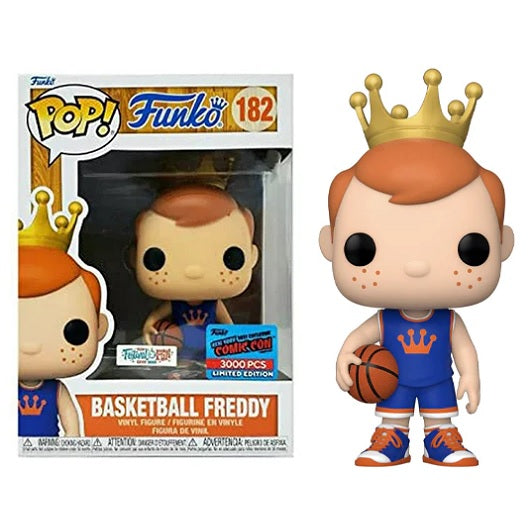 Freddy Funko Pop! Vinyl Figure Basketball Freddy [Blue Uniform] [Festival of Fun 2021] [182]