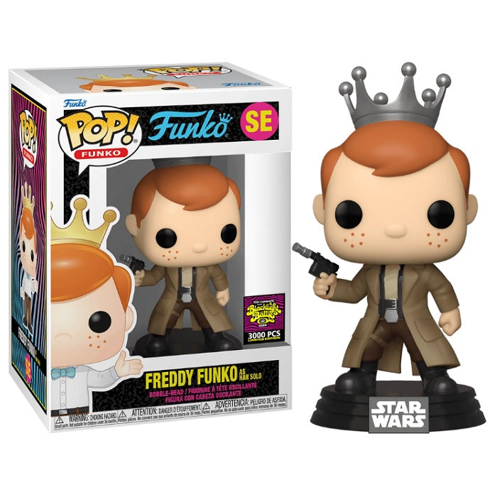 Freddy Funko Pop! Vinyl Figure Han Solo [Star Wars] [Fundays 2022 Blacklight Battle] [SE}