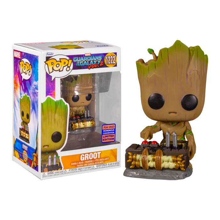 Funko POP. Bobble: Marvel: Guardians of the Galaxy 2: Groot