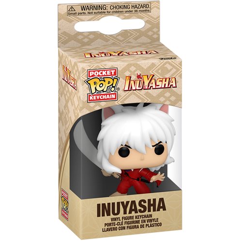 InuYasha Pocket Pop! Keychain InuYasha with Sword - Fugitive Toys