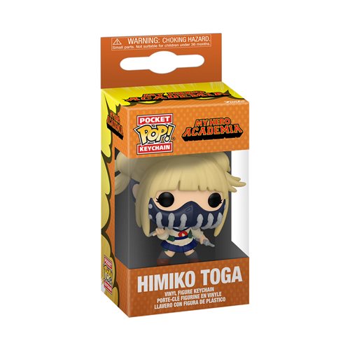 My Hero Academia Pocket Pop! Keychain Toga with Face Cover - Fugitive Toys