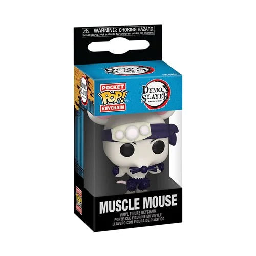 Demon Slayer Pocket Pop! Keychain Muscle Mouse - Fugitive Toys