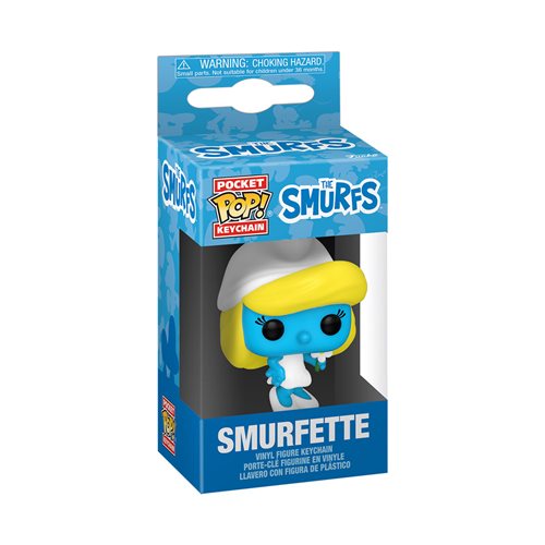 The Smurfs Pocket Pop! Keychain Smurfette - Fugitive Toys