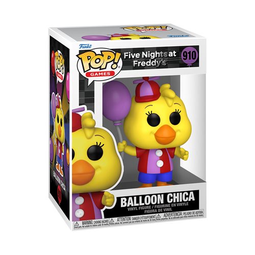 Five Nights at Freddy's Pop! Vinyl Figure Balloon Chica [910] - Fugitive Toys