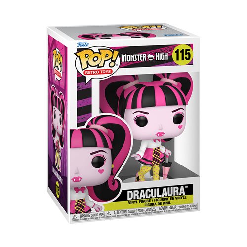 Monster High Retro Toys Pop! Vinyl Figure Draculaura [115] - Fugitive Toys