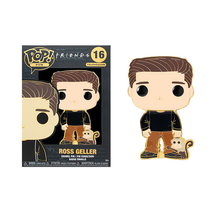 Friends Pop! Pin Figure Ross Geller [16] - Fugitive Toys