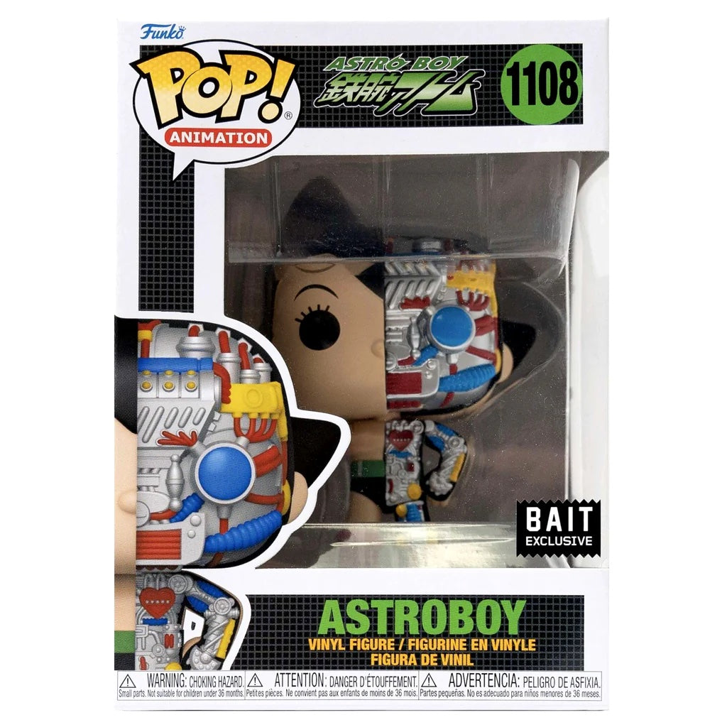 Animation Pop! Vinyl Figure Astro Boy Half Exposed (BAIT) [1108] - Fugitive Toys