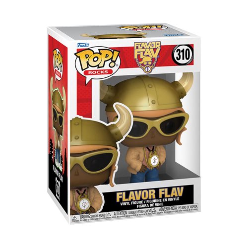 Rocks Pop! Vinyl Figure Flavor Flav [310] - Fugitive Toys