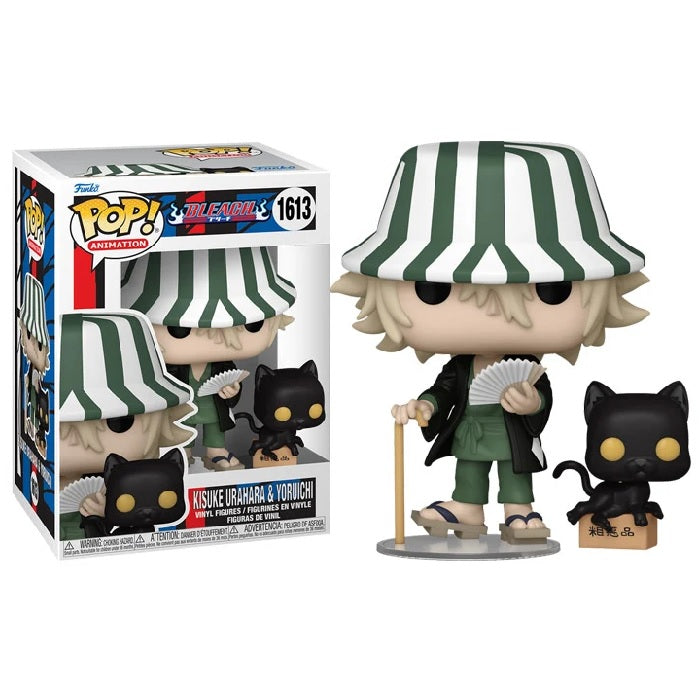 Bleach Pop! Vinyl Figure Kisuke Urahara and Yoruichi [1613] - Fugitive Toys