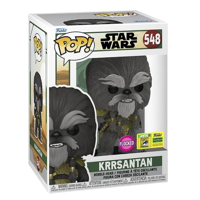 Star Wars Pop! Vinyl Figure Flocked Krrsantan [The Book of Boba Fett] [SDCC 2022] [534] - Fugitive Toys