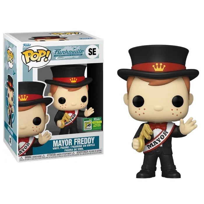 Freddy Funko Pop! Vinyl Figure Mayor Freddy [SDCC 2024] [SE]