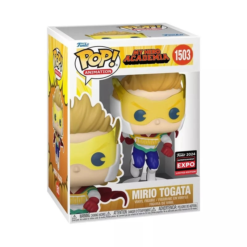 My Hero Academia Pop! Vinyl Figure Helmeted Mirio Togata [2024 Entertainment Expo] [1503] - Fugitive Toys