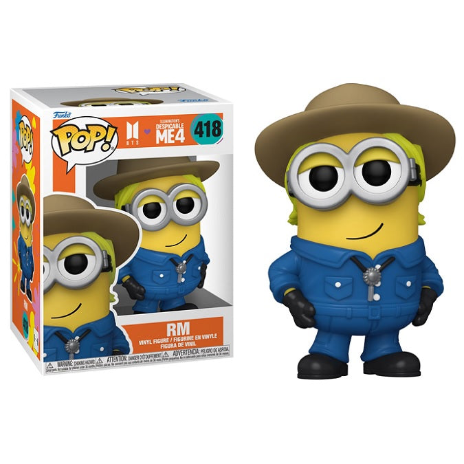 BTS x Despicable Me 4 Pop! Vinyl Figure RM [Minion] [418]