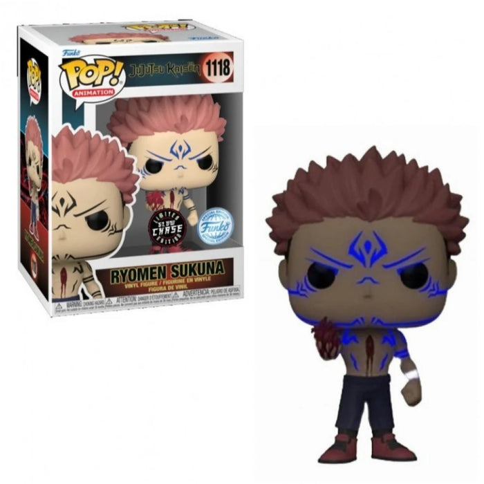 Jujutsu Kaisen Pop! Vinyl Figure Glow Ryomen Sukuna [Chase] [SE] [1118] - Fugitive Toys