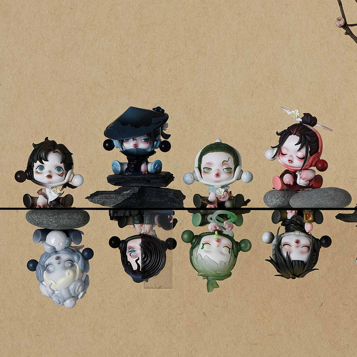 POP MART SKULLPANDA The Ink Plum Blossom Series Figures  [1 Blind Box]