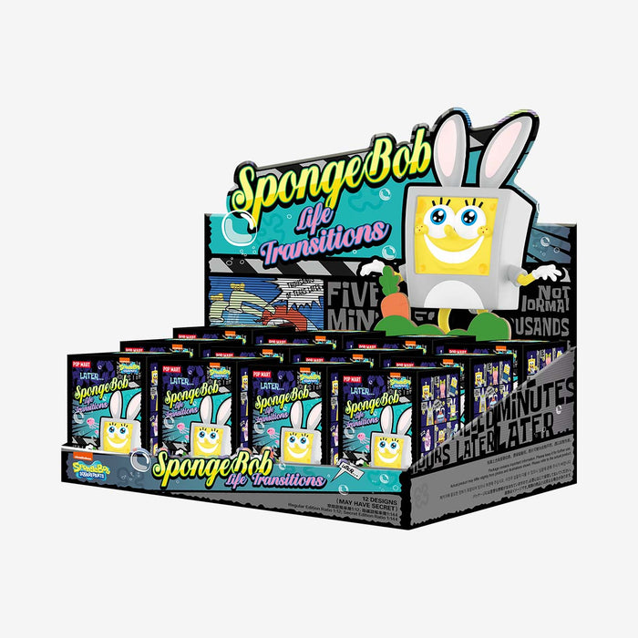 POP MART SpongeBob Life Transitions Series Figures [1 Blind Box]