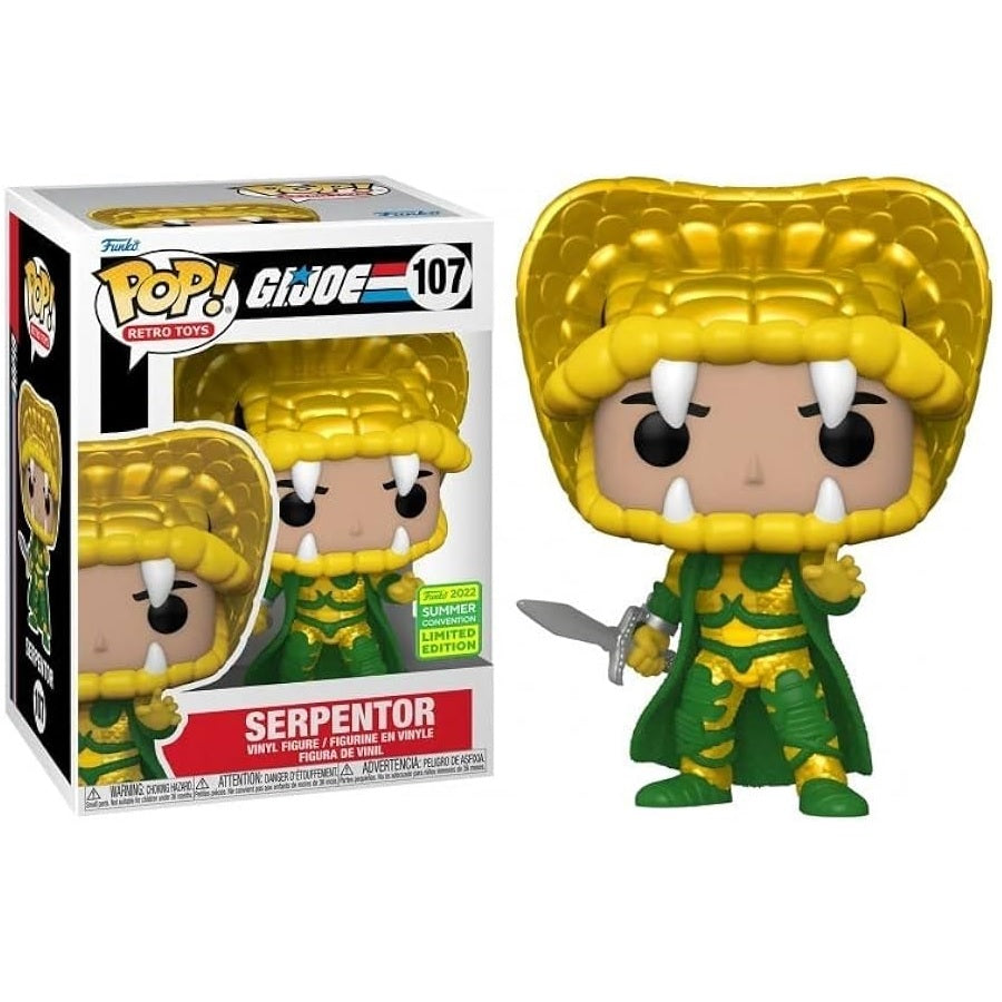 G.I. Joe Pop! Vinyl Figure Serpentor [2022 Summer Convention] [107] - Fugitive Toys