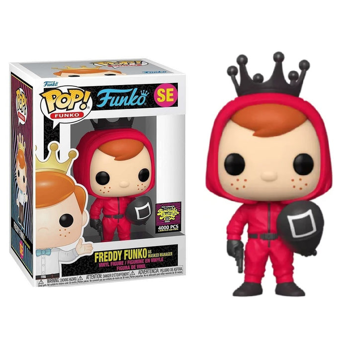 Freddy Funko Pop! Vinyl Figure Masked Manager [Squid Games] [Fundays 2022 Blacklight Battle] [SE]