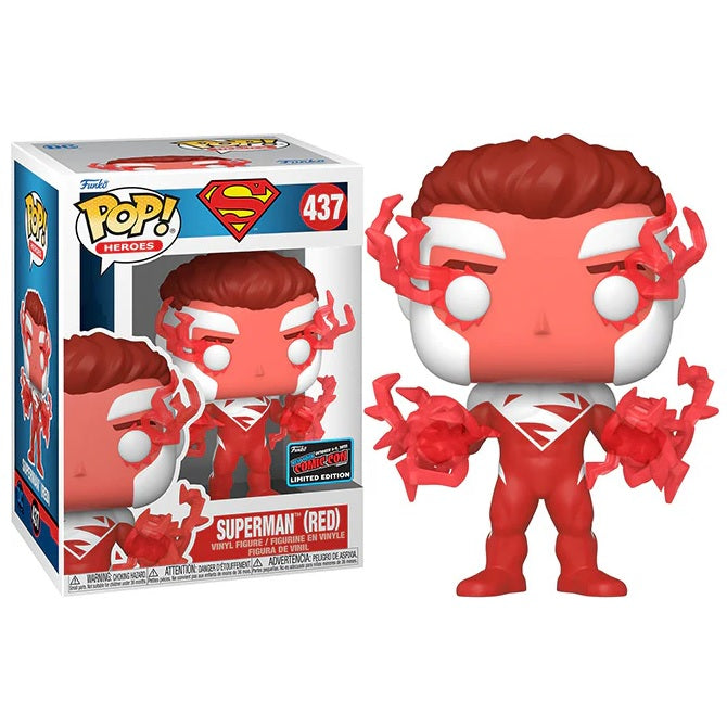 DC Universe Pop! Vinyl Figure Superman [Red] [NYCC 2022] [437]