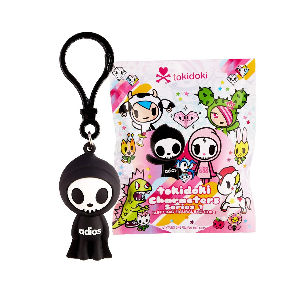 Tokidoki Characters Figural Bag Clips Series 1: (1 Blind Box) - Fugitive Toys