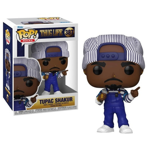 Rocks Pop! Vinyl Figure Tupac Shakur [90's with Microphone] [387] - Fugitive Toys