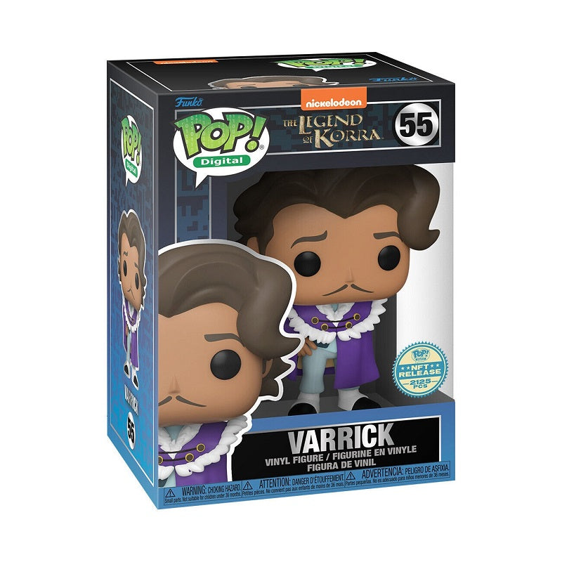 Digital Pop! Vinyl Figure Warrick [The Legend of Korra] [55] - Fugitive Toys