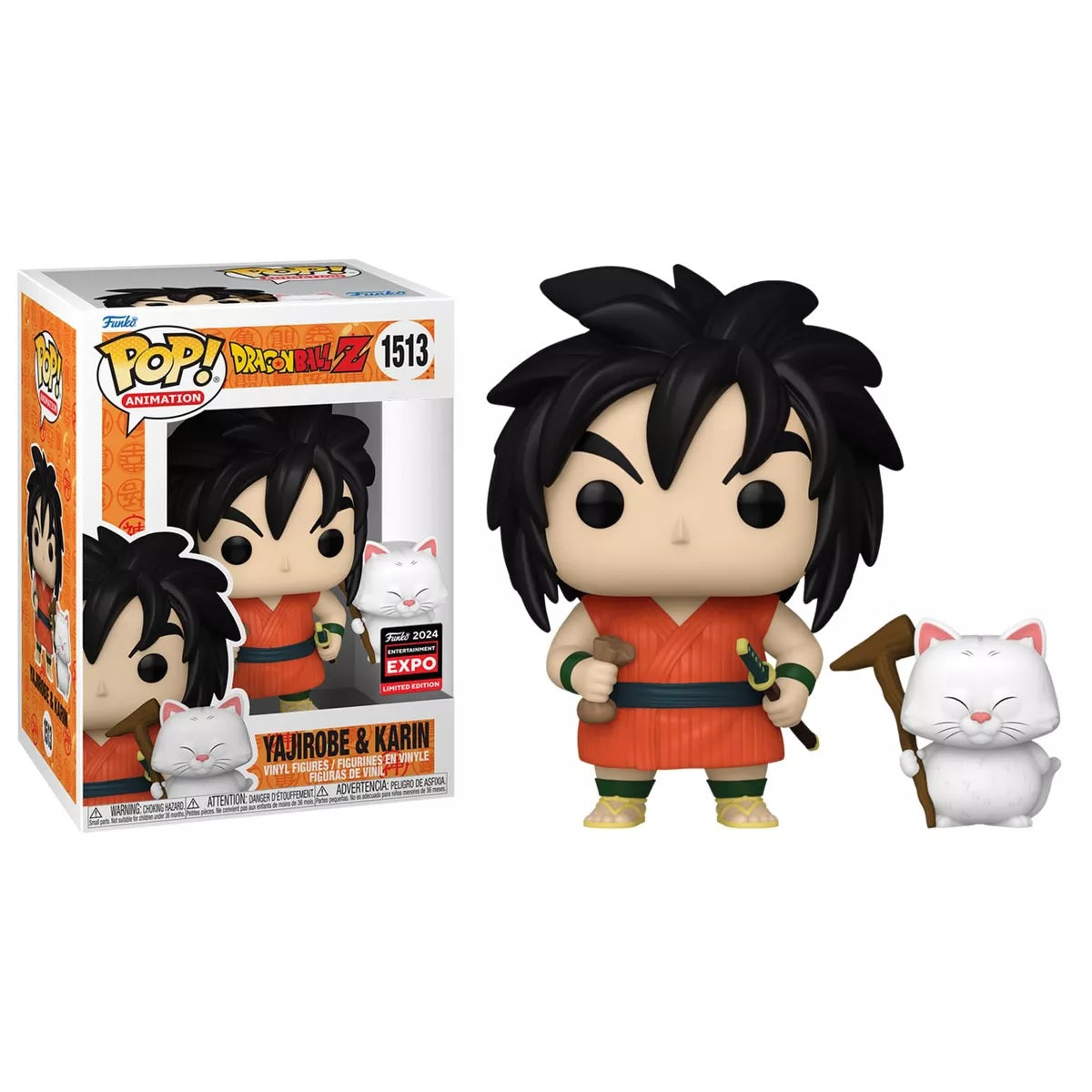 Dragon Ball Z Pop! Vinyl Figure Yajirobe and Karin [2024 Entertainment Expo] [1513] - Fugitive Toys