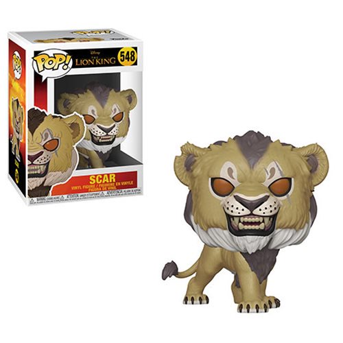 Disney Pop! Vinyl Figure Scar [The Lion King Live Action] [548] - Fugitive Toys