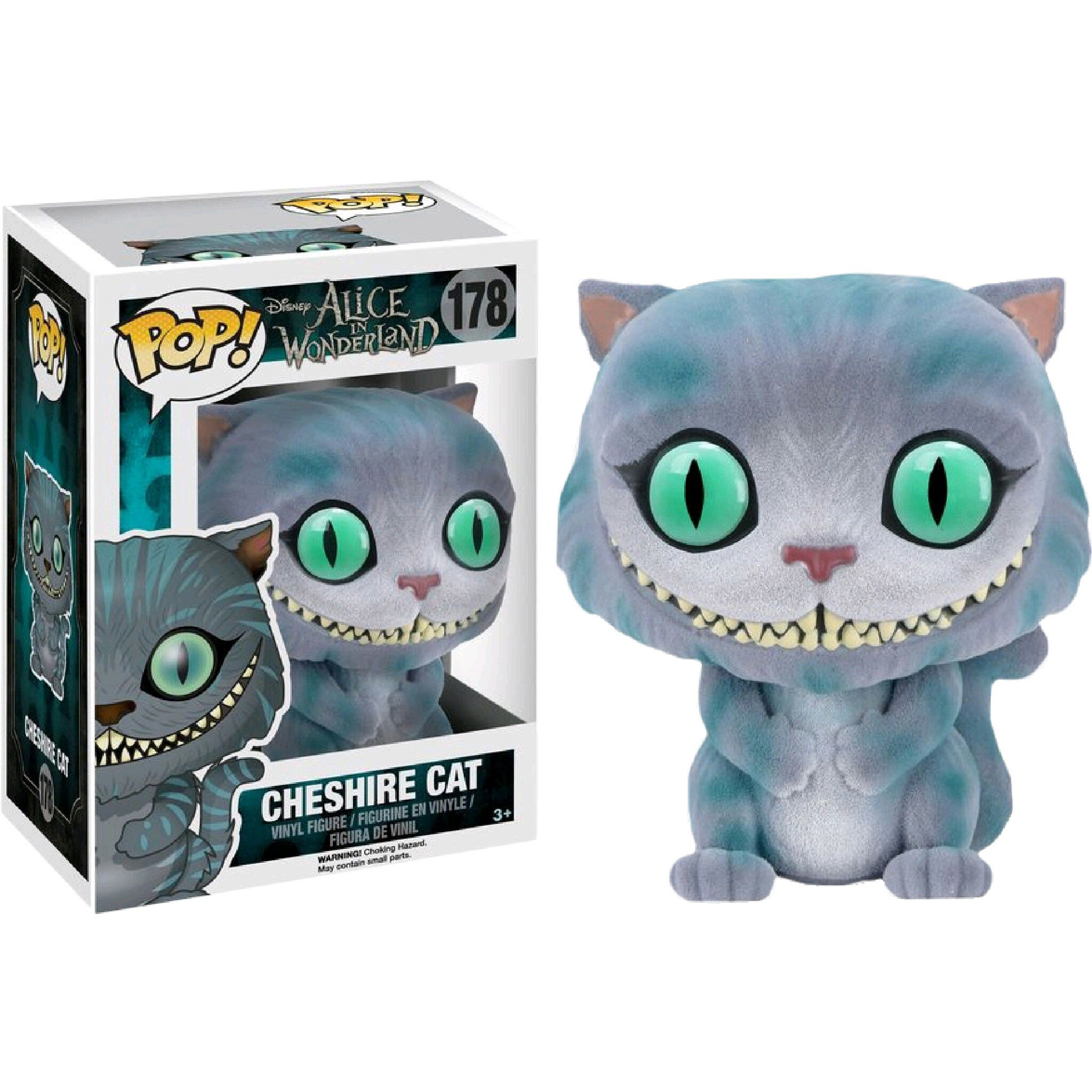 Disney Pop! Vinyl Figure Flocked Cheshire Cat [Alice in Wonderland Live Action] - Fugitive Toys