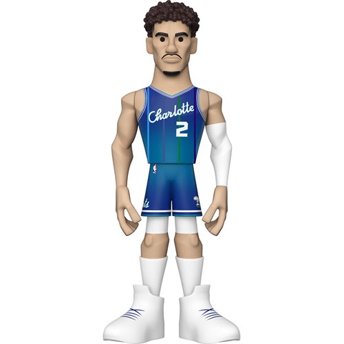 Funko Vinyl Gold Premium Figure: NBA Hornets LaMelo Ball City Edition 21 - Fugitive Toys